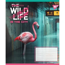 Зошит А5/36 арк кліт YES The wild in the city, 767766