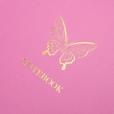 Блокнот YES А5 64 арк, клітинка, інтегральний, "Ikons. Butterfly", 152080