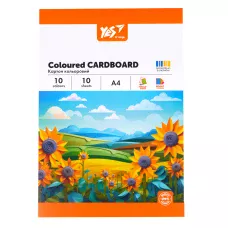 Картон кольоровий односторонній YES 