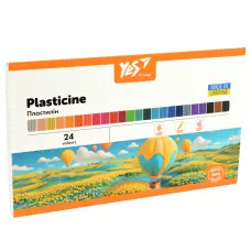 Пластилін YES, 24 кол. 480г. 