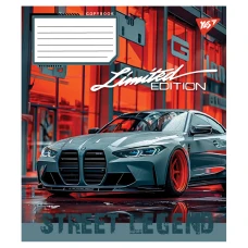 Зошит А5/12 арк коса YES Street legend, 767904