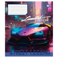 Зошит А5/12 арк коса YES Street legend, 767904