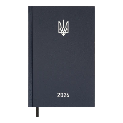 Щоденник датов. 2026 AIRY, A5, синій, бумвініл, BM.21165-02