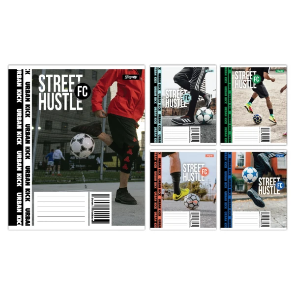 Зошит А5/36 арк лінія 1В Street Hustle, 768216
