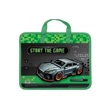 Тека пластикова з текстильними ручками KIDIS, серія Supercar 13214