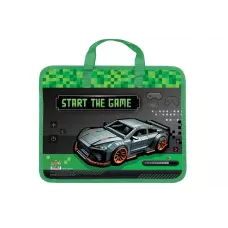 Тека пластикова з текстильними ручками KIDIS, серія Supercar 13214