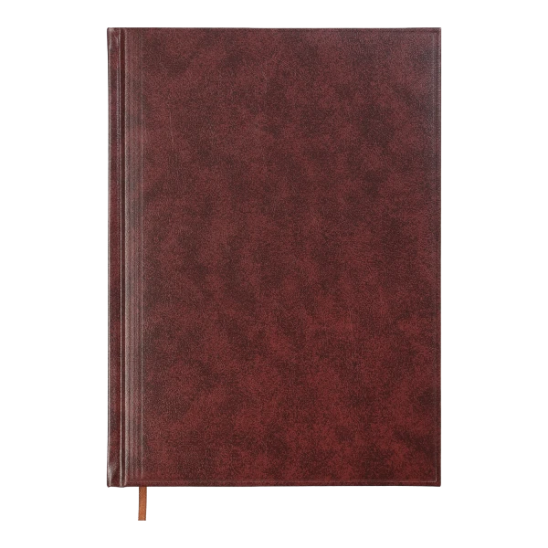 Щоденник недатований BASE, A4, 288 стор., бордовий, BM.2094-13