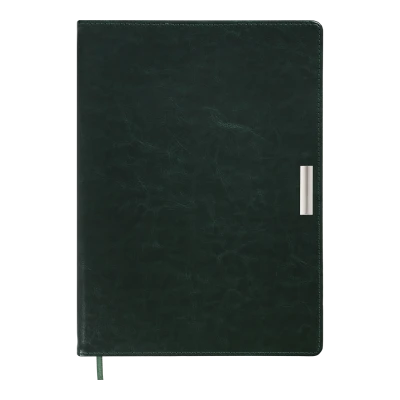 Щоденник недатований SALERNO А4, 288 стор., зелений, BM.2099-04