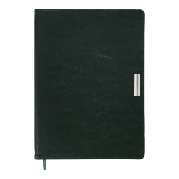 Щоденник недатований SALERNO А4, 288 стор., зелений, BM.2099-04