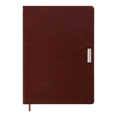Щоденник недатований SALERNO А4, 288 стор., коричневий, BM.2099-25