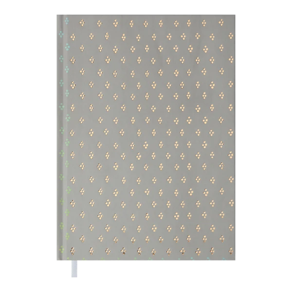 Щоденник недатований MODERNA, A5, сірий, BM.2014-09