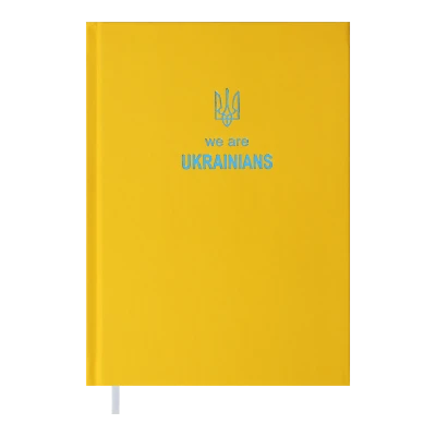 Щоденник недатований PATRIOT, A5, жовтий, BM.2029-08