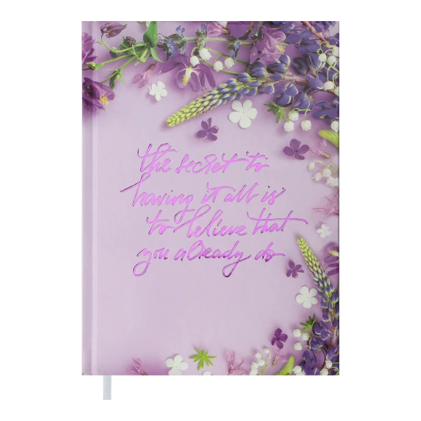 Щоденник недатований PRETTY, A5, фіолетовий, BM.2034-07