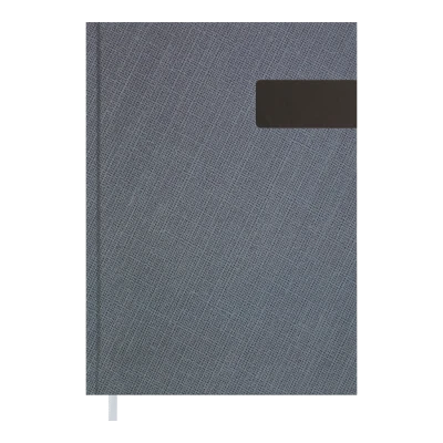 Щоденник недатований MANLY, A5, сірий, BM.2044-09