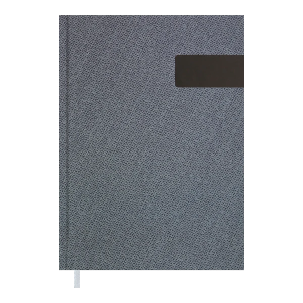 Щоденник недатований MANLY, A5, сірий, BM.2044-09