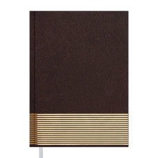 Щоденник недатований PARALLEL, A5, бордовий, BM.2052-13