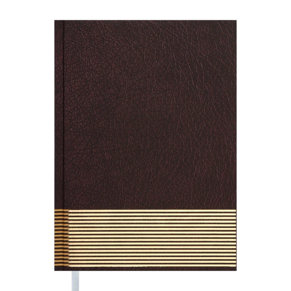 Щоденник недатований PARALLEL, A5, бордовий, BM.2052-13