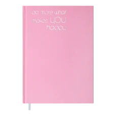 Щоденник недатований MOTIVETION, A5, рожевий, BM.2062-10