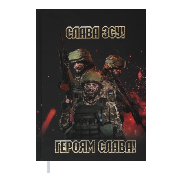 Щоденник недатований HEROES, A5, чорно-бордовий, BM.2063-81