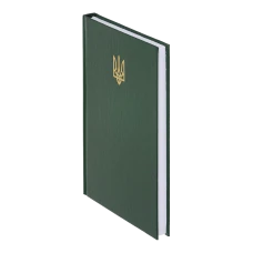 Щоденник недатований AIRY , A5, зелений , бумвініл, BM.20731-04
