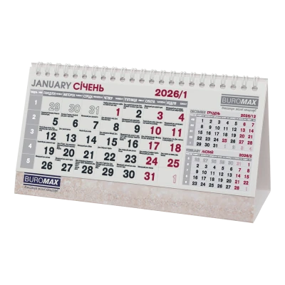 Календар настільний 210х100мм, BM.2100