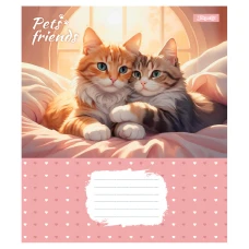 Зошит А5/18 арк лінія 1В Pets Frinds, 768070