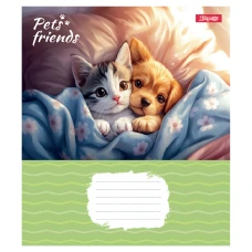 Зошит А5/18 арк лінія 1В Pets Frinds, 768070