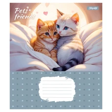 Зошит А5/18 арк лінія 1В Pets Frinds, 768070