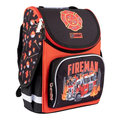 Рюкзак шкільний каркасний Smart PG-11 Fireman 559015