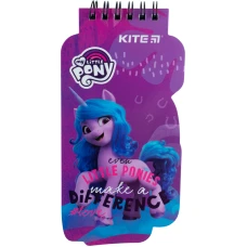 Блокнот пласт обкл., спіраль, А5, 50арк., нелінований Little Pony LP22-465