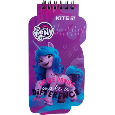 Блокнот пласт обкл., спіраль, А5, 50арк., нелінований Little Pony LP22-465