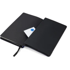 Книга записна Partner Soft, 125*195, 96арк, кліт, т. синя 8206-38-A