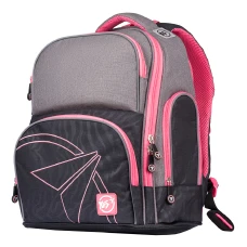 Рюкзак шкільний YES S-30 Juno Max "Yes style", сіро/чорний 38*31*19см., 558738