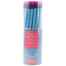Олівець графітний Axent Floral 9009-08-A, HB, 36шт.