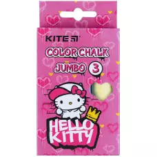 Крейда кольорова Jumbo, 3 кол. Hello Kitty HK21-077 Kite