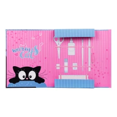 Папка для праці картонна на резинці А4, "Meow" 491756 YES