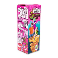 Настільна гра Strateg Стримуй баланс Jenga 48 брусків українською мовою 30722