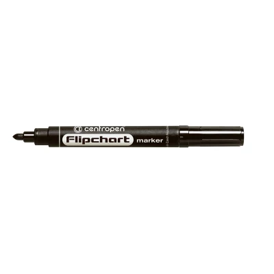 Маркер Flipchart 8550 2,5мм круглий чорний, Centropen