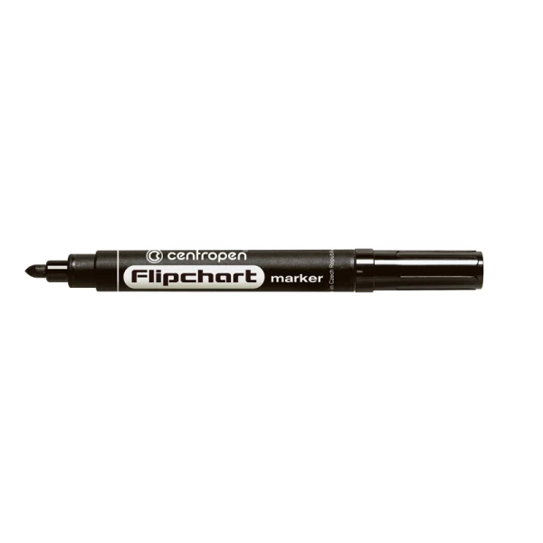Маркер Flipchart 8550 2,5мм круглий чорний, Centropen