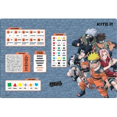 Підкладка настільна, 42,5x29см, PP Naruto NR23-207 Kite