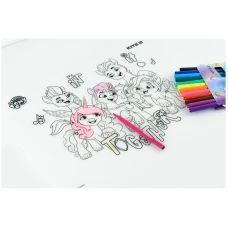 Підкладка розмальовка силіконова 30х40см, My Little Pony LP22-424 Kite