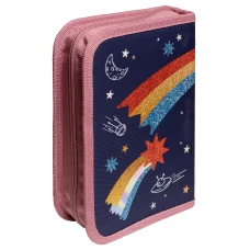 Пенал твердий YES одинарний з двома клапанами HP-04 Cosmos 533122