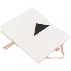 Книга записна Partner Soft Skin,125*195, 96арк, кліт, пудрова 8616-24-A
