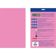 Папір кольоровий Euromax 80г/м2, NEON, рожевий, 20арк., BM.2721520E-10