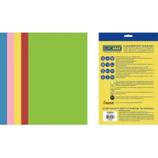 Папір кольоровий Euromax 80г/м2, INTENSIVE, 5кольорів, 20арк., BM.2721320E-99