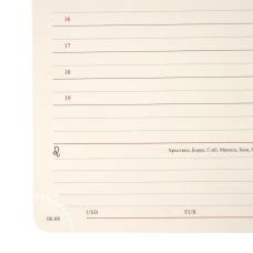 Щоденник-діловий записник А5 Leo Planner датований 2026 "Cozy", твердий, 368 с. 252682