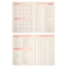 Щоденник-діловий записник А5 Leo Planner датований 2026 "Cozy", твердий, 368 с. 252682