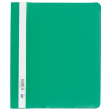 Швидкозшивач пласт. А5, PP, зелений, BM.3312-04