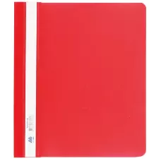 Швидкозшивач пласт. А5, PP, червоний, BM.3312-05