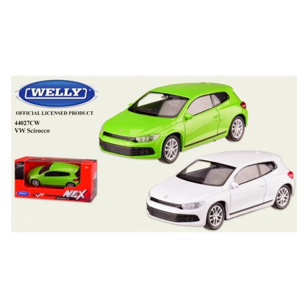 Іграшка машина метал арт. 44027CW, VOLKSWAGEN SCIROCCO 1:43, 2 кол., у коробці